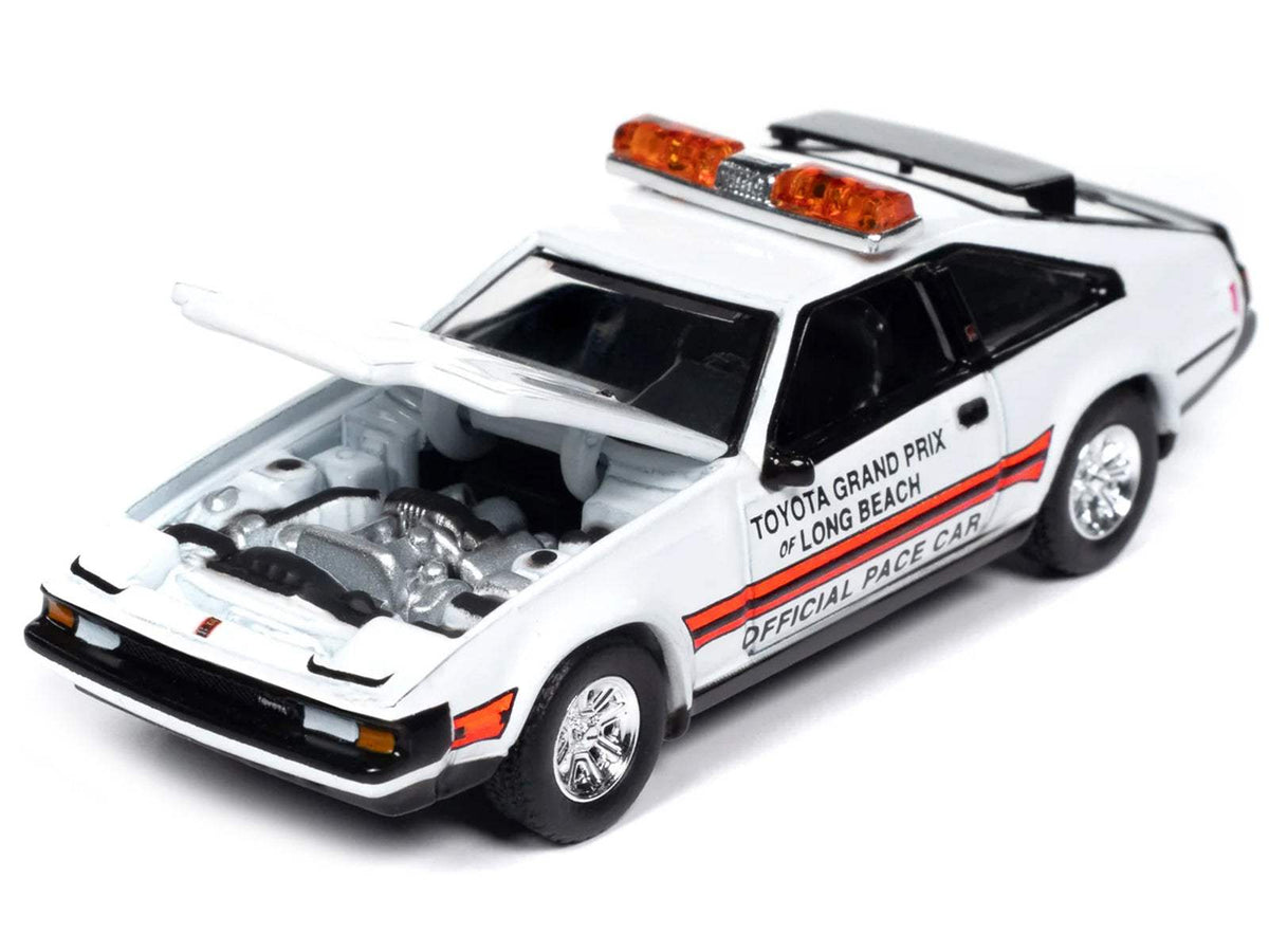 1983 Toyota Celica Supra | 1/64 Diecast Model Car | Auto World | Toyota Grand Prix of Long Beach Official Pace Car Series