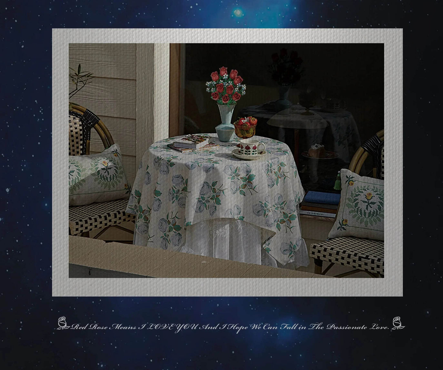 649PCS Romantic Rose Flower Building Blocks Home Decor Gifts - ToylandEU