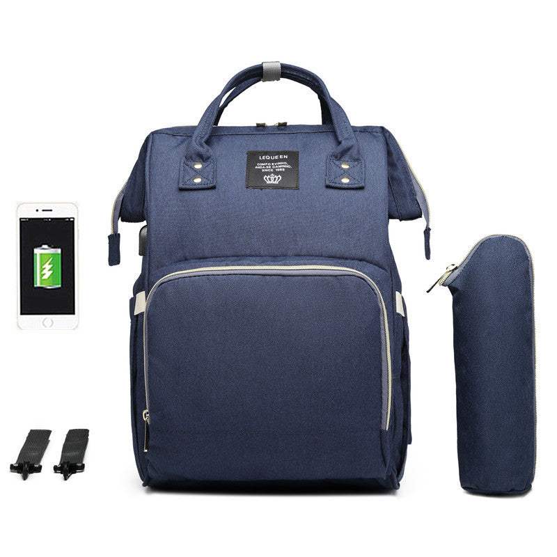 LEQUEEN Large Capacity Mummy Bag | Oxford Cloth