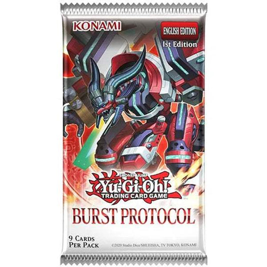 Yu-Gi-Oh! Burst Protocol Booster Pack | Sealed Single Pack | Trading Card Game | Duelists
