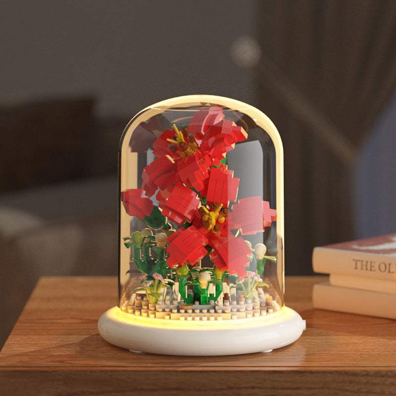 Eternal Rose Building Block Flowers | Lily, Lotus