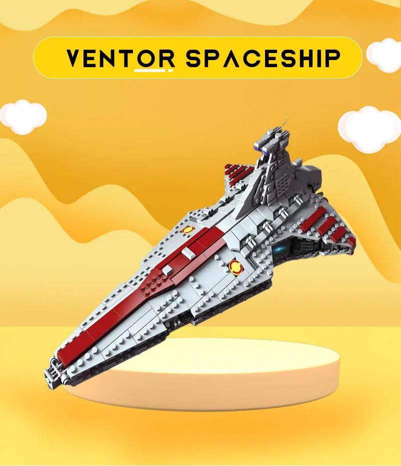 67106 JIESTAR High-tech Moc Venator Attack Cruiser Model Toys - ToylandEU