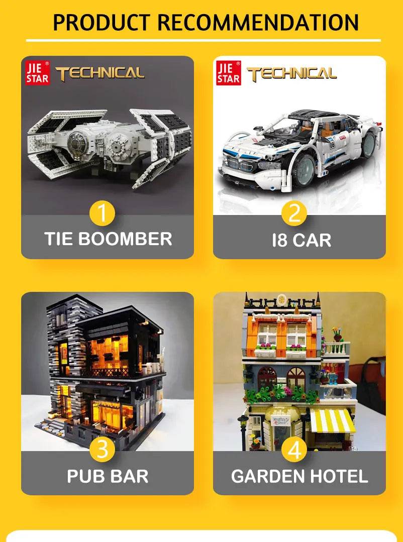 67106 JIESTAR High-tech Moc Venator Attack Cruiser Model Toys - ToylandEU