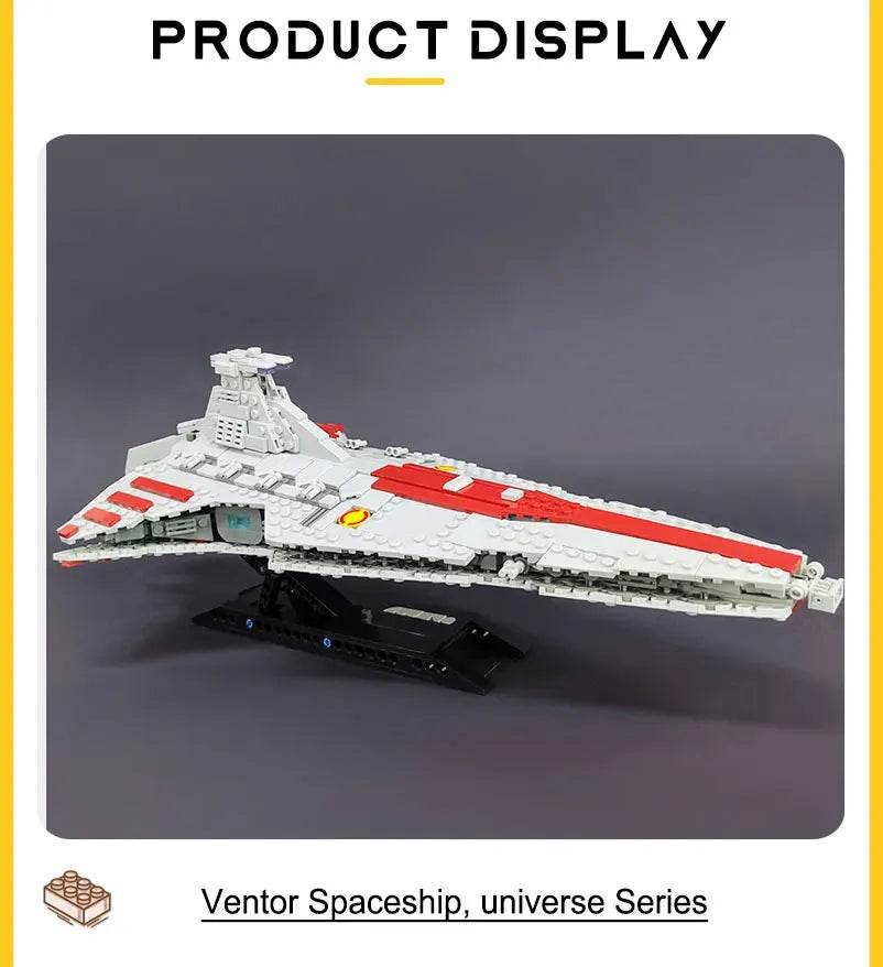 67106 JIESTAR High-tech Moc Venator Attack Cruiser Model Toys - ToylandEU