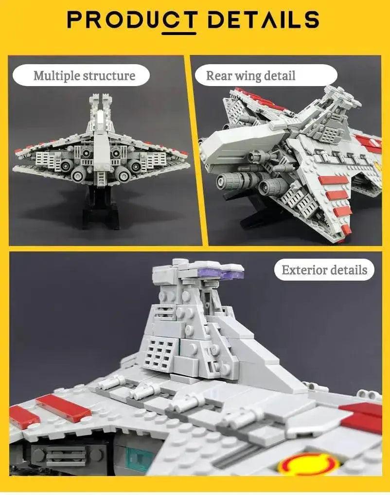  67106 JIESTAR High-tech Moc Venator Attack Cruiser Toys -  ToylandEU™