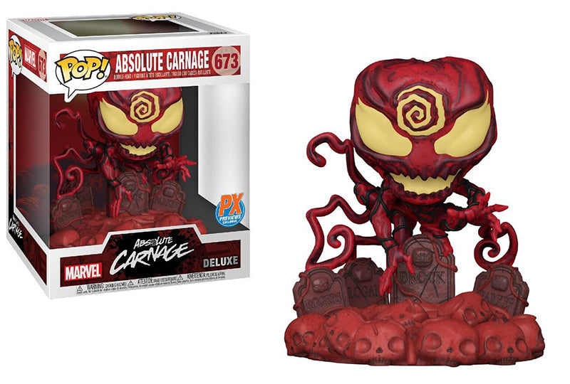 Absolute Carnage Deluxe Funko Pop 673 Previews Exclusive