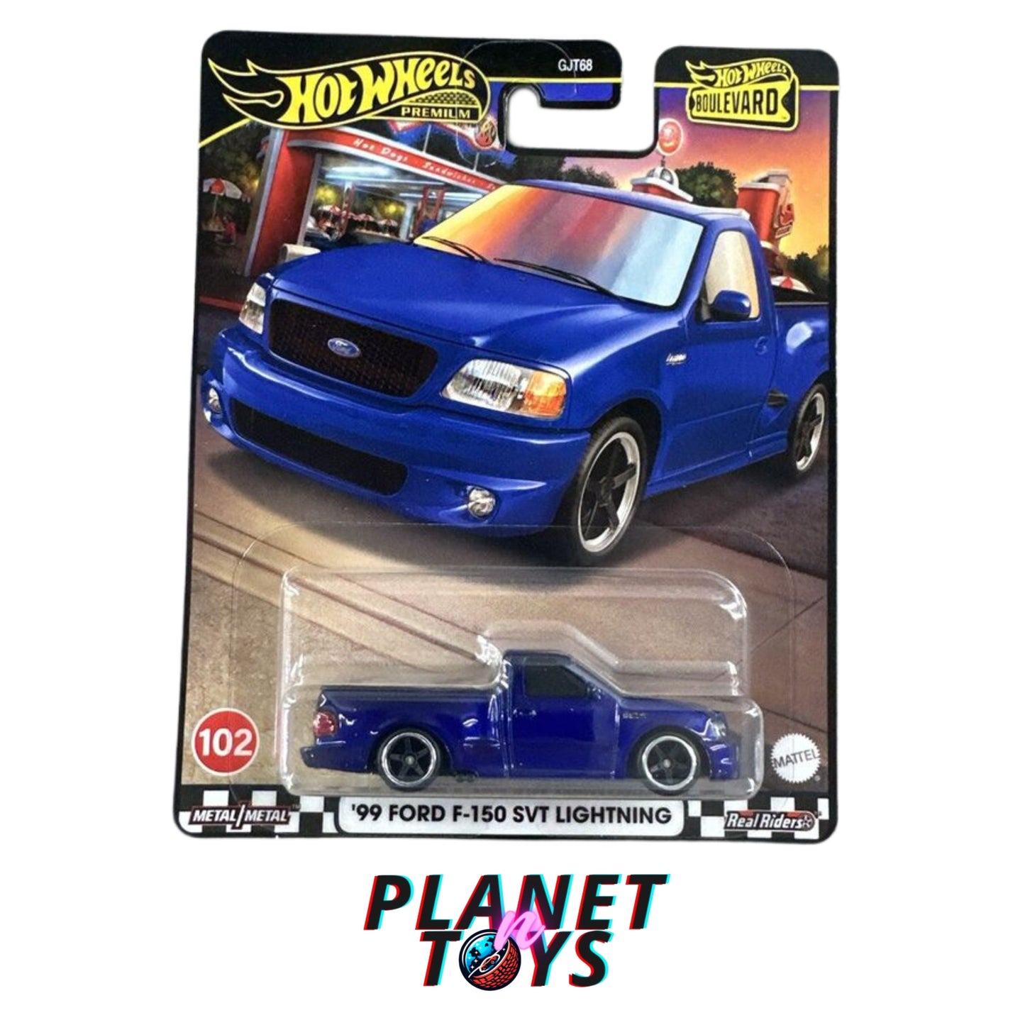 Hot Wheels Premium Boulevard Diecast Cars Set Five Realistic Details