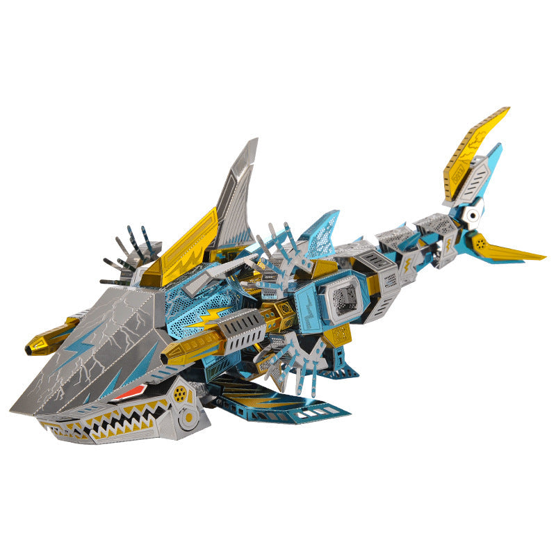 Deep Sea Tiger Shark 3D Metal Puzzle Toy Toyland EU Toyland EU