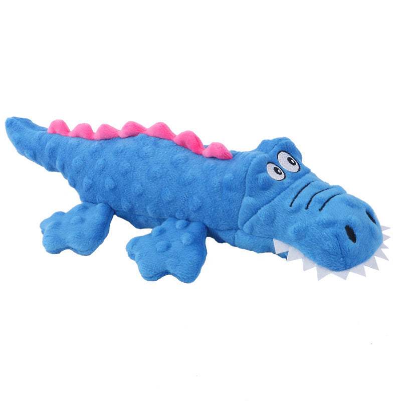 Cartoon Plush Pet Sound Toy | Bite-Resistant