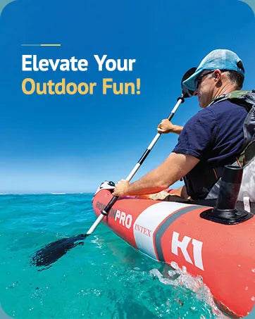 68307EP Explorer K2 Inflatable Kayak Set with Oars and Pump - ToylandEU