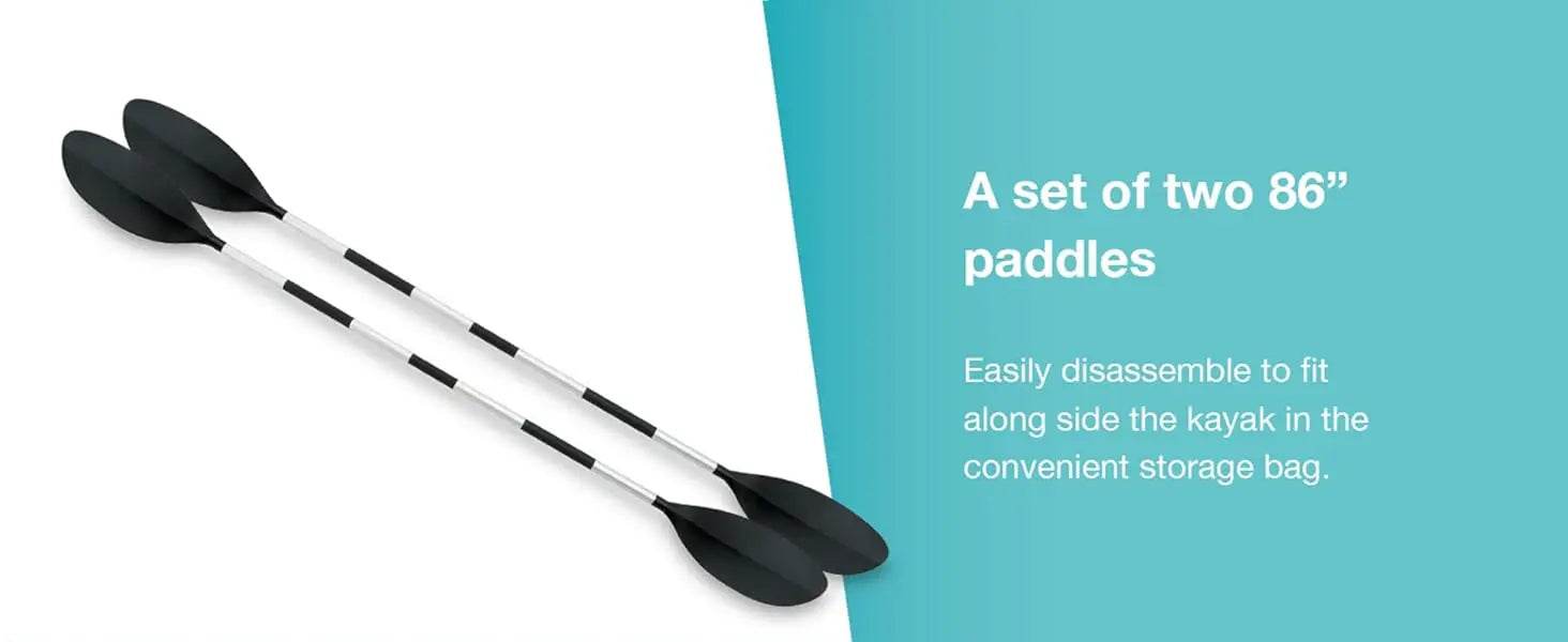 68307EP Explorer K2 Inflatable Kayak Set with Oars and Pump - ToylandEU