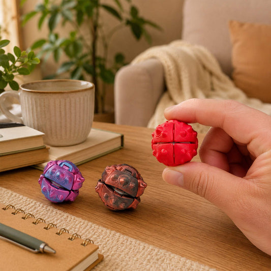 5-Pack Mini Articulated Fidget Spheres | 3 cm