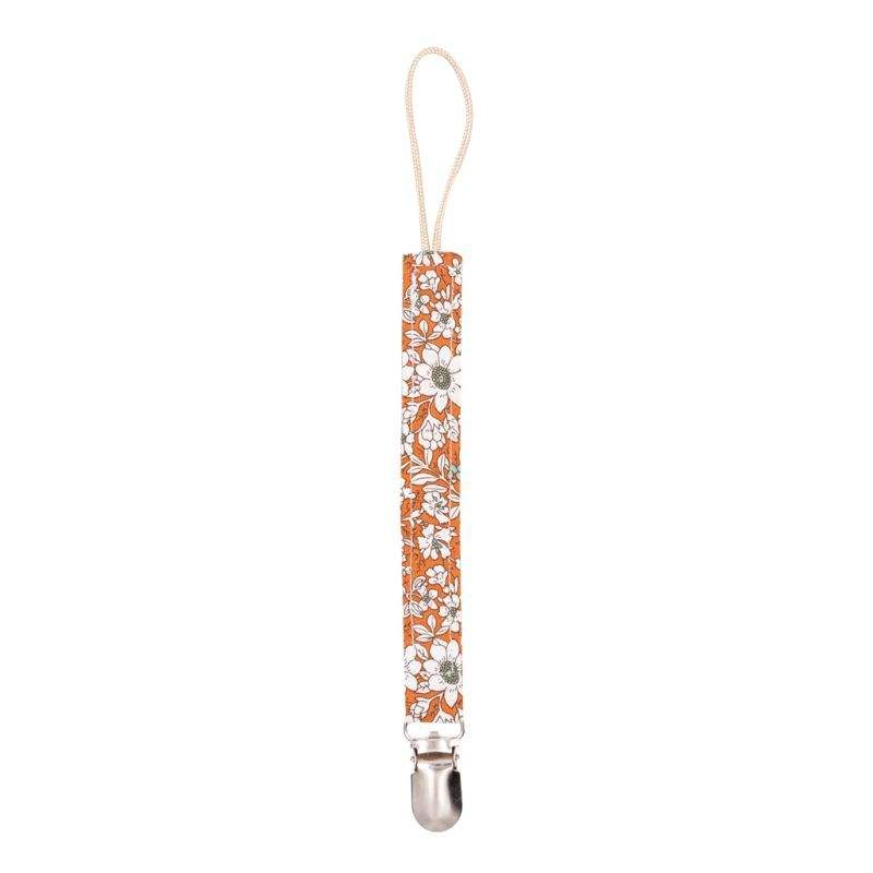 Cotton Linen Pacifier Clip | Anti-Drop