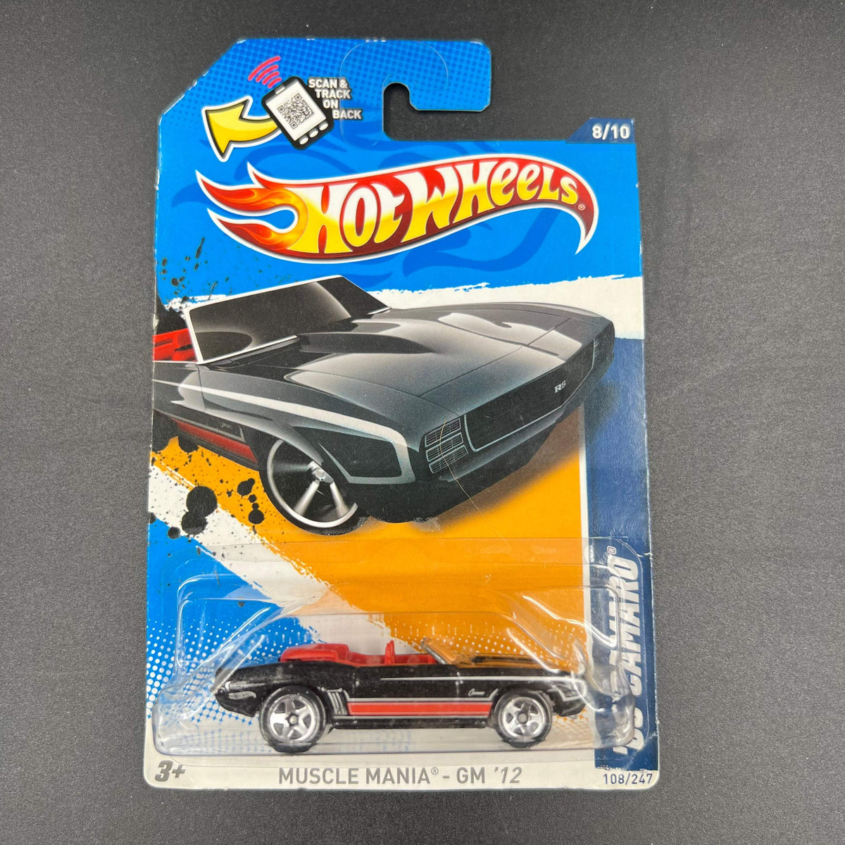 Hot Wheels Diecast Cars | 1:64 Scale | Blue Card Assortment | For Collectors