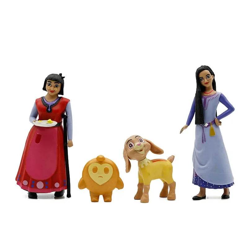 6Pcs/Set Disney Movie Wish Action Figures Toy Kawaii Gift - ToylandEU