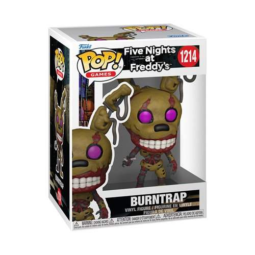 Funko Pop Figure | Five Nights At Freddys Burntrap | Ser 1214 | 5 Inch