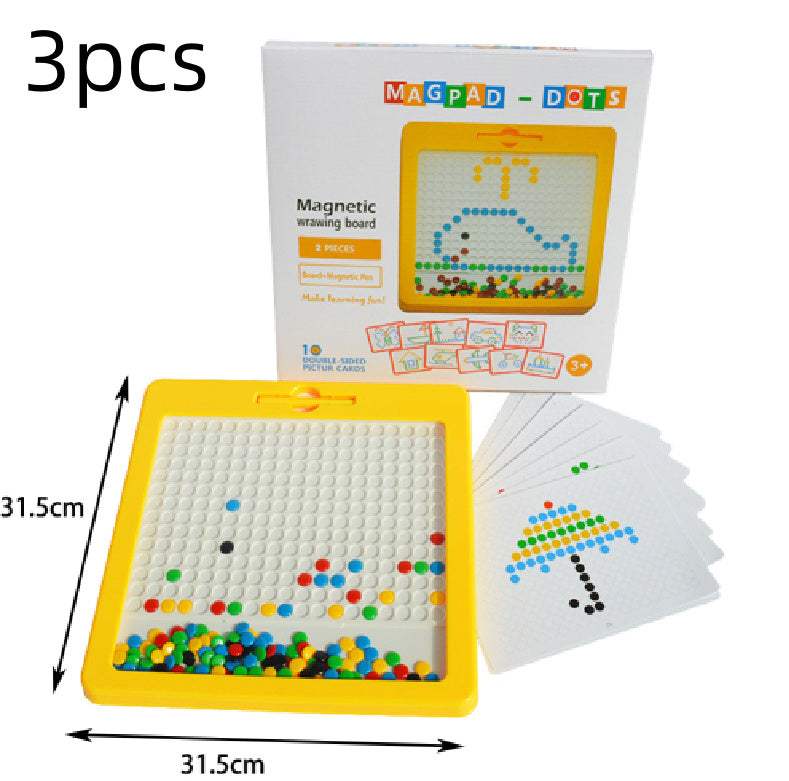 Kids' Magnetic Steel Ball Drawing Board | ABS | Ages 4-6