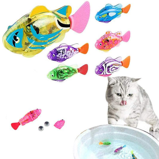 Electric Swimming Fish Cat Water Toy | Robot Fish