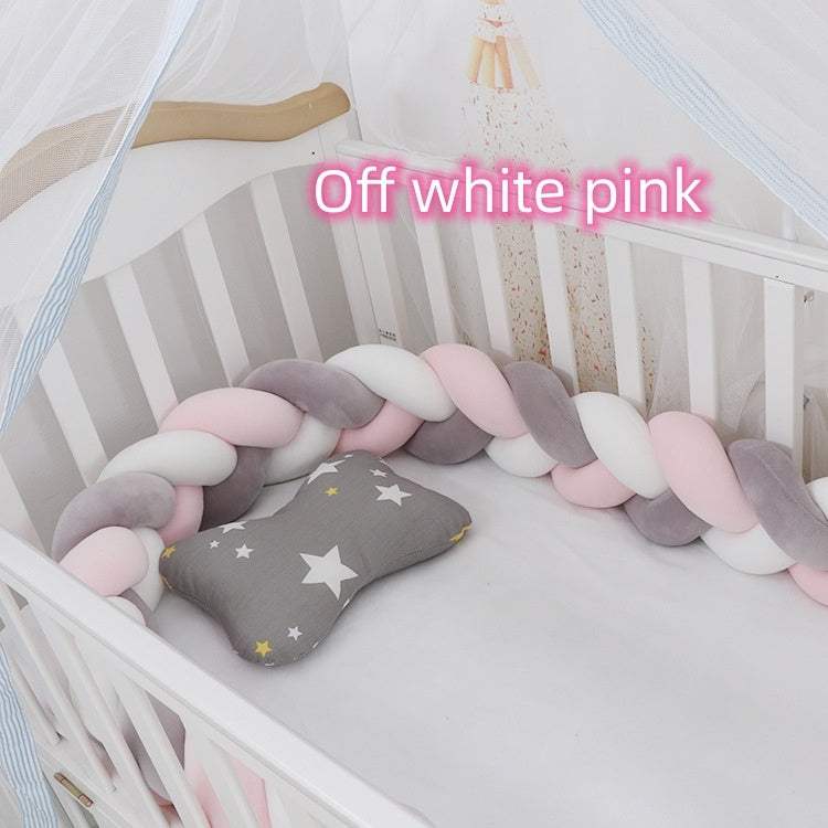 Braided Knot Crib Bumper | Anti-Collision