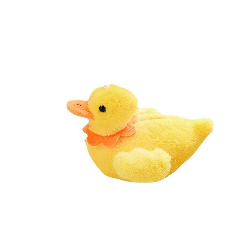 Cole Duck Plush Keychain Pendant | Yellow Or White
