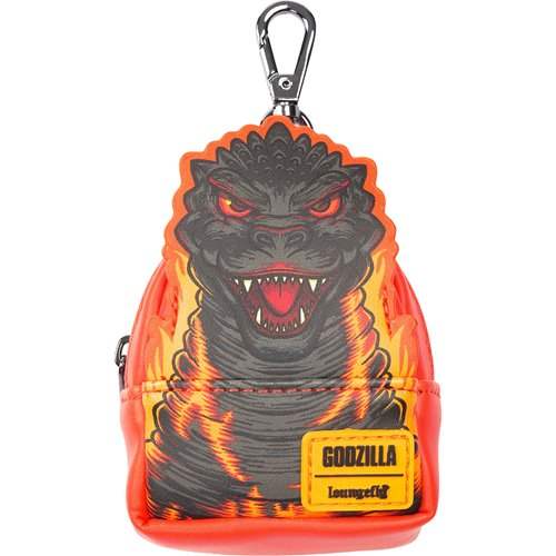 Godzilla Mini Backpack Charm | Secure Keychain Clip | Blind Box Series | Fan Gift