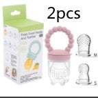 Baby Fruit And Vegetable Pacifier Feeder | Food Grade Silica Gel | Feeding Essentials
