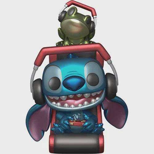 Funko Pop Vinyl Figure | Gamer Stitch | 1564 | Disney Metallic
