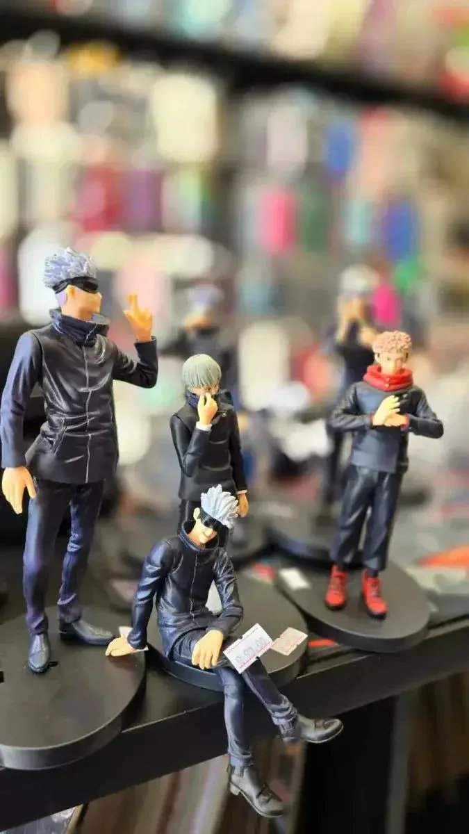 6pcs Jujutsu Kaisen Figurines, Gojo Yuji Toge Anime Collectible Figures 6.5 in - ToylandEU