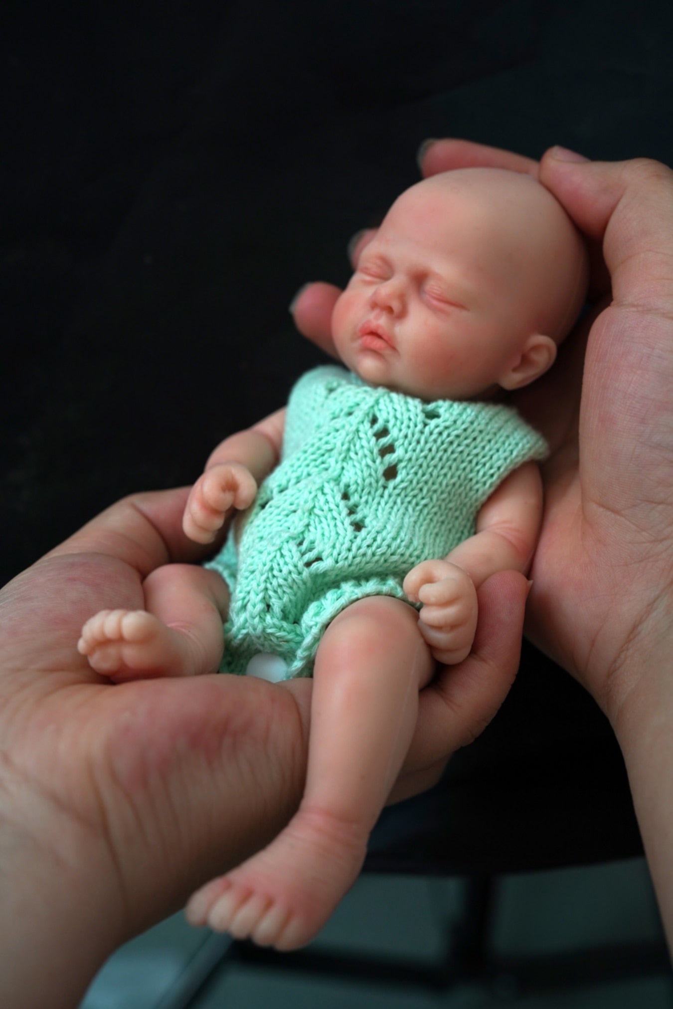 7 inch Micro Preemie Full Silicone Baby Doll Sweet online Dreams