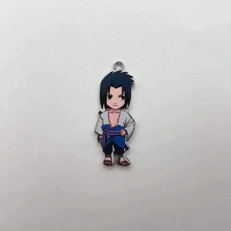 7 PCS Naruto Key Chain Charms, Anime Cartoons Character Alloy Charms Pendant - ToylandEU