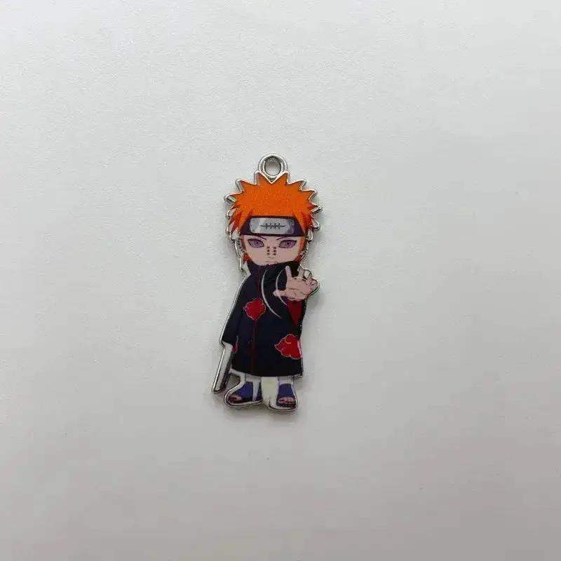 7 PCS Naruto Key Chain Charms, Anime Cartoons Character Alloy Charms Pendant - ToylandEU