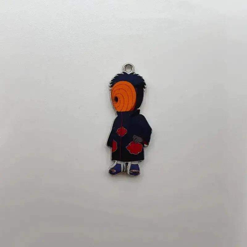 7 PCS Naruto Key Chain Charms, Anime Cartoons Character Alloy Charms Pendant - ToylandEU