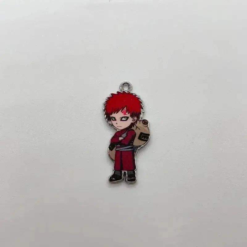 7 PCS Naruto Key Chain Charms, Anime Cartoons Character Alloy Charms Pendant - ToylandEU