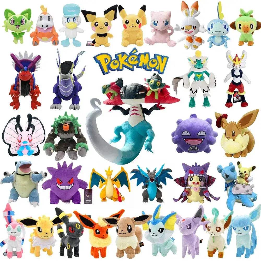 70 Styles Of Cute Pokemon Plush Toys, Kawaii Stuff Dolls and Animals, Gift for Kids - ToylandEU