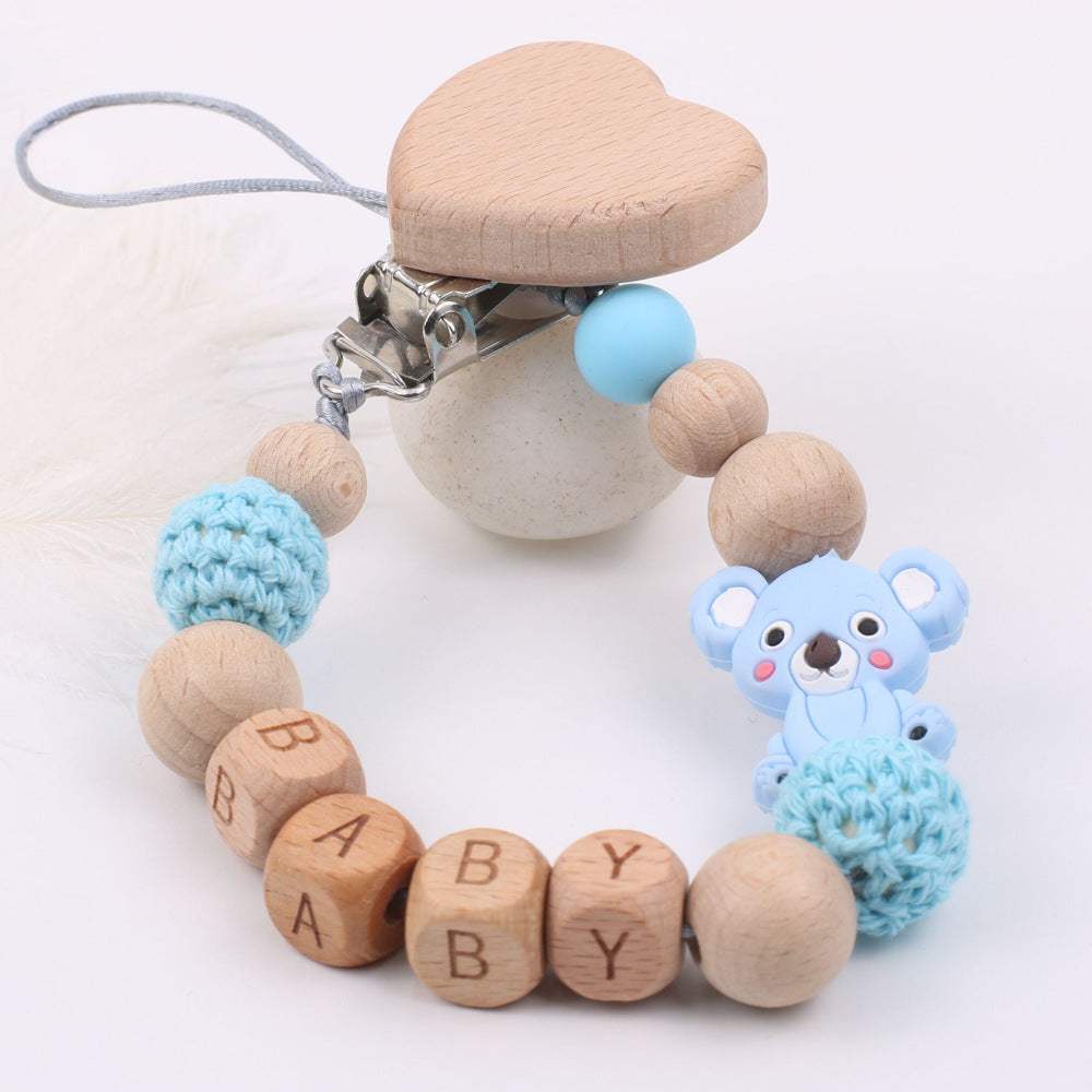 Beech Wood Koala Pacifier Chain | 31 cm