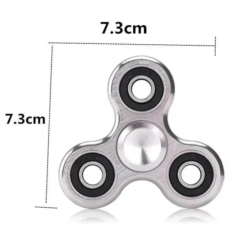  70mm Triangle Finger Aluminum Alloy Metal Spinner No Box -  ToylandEU™