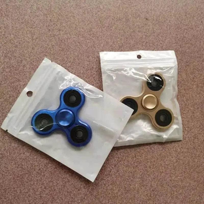  70mm Triangle Finger Aluminum Alloy Metal Spinner No Box -  ToylandEU™
