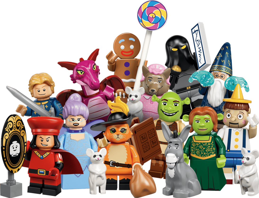 LEGO® Shrek Series Minifigure | 7 Pieces | Ages 6 and Up | 1 of 12 Characters