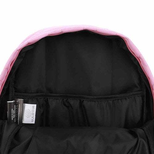 Super Mario Backpack | Quilted Polyester | Fits Laptop | Pink 17 Inch