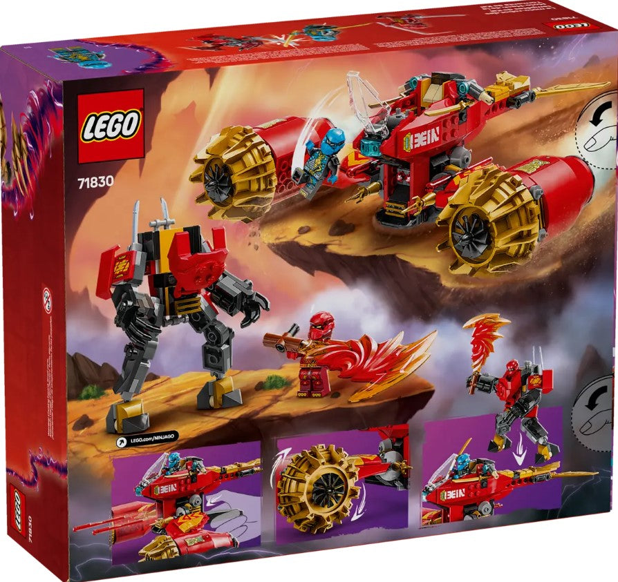 LEGO® NINJAGO Kai's Mech Storm Rider Set | 333 Pieces | Ages 7+