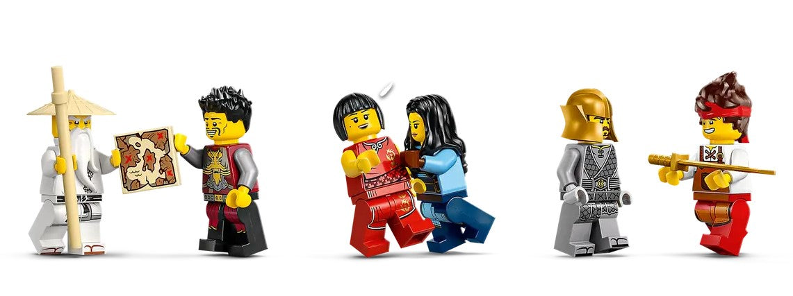 LEGO® NINJAGO Four Weapons Blacksmith Set | 1,259 Pieces | Ages 11+