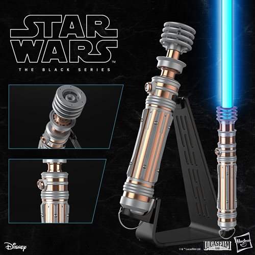 Star Wars The Black Series Leia Organa Force FX Lightsaber | Force FX Electronic Replica | Collector Edition | Star Wars Fans