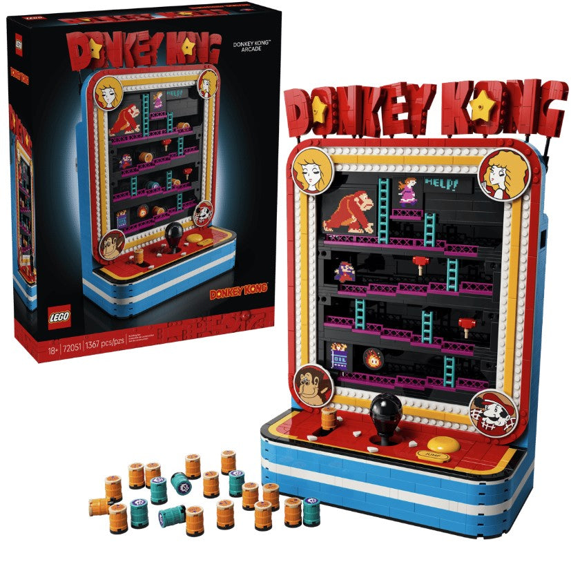 LEGO® Super Mario Donkey Kong Arcade | 1371 Pieces | Ages 18 And Up