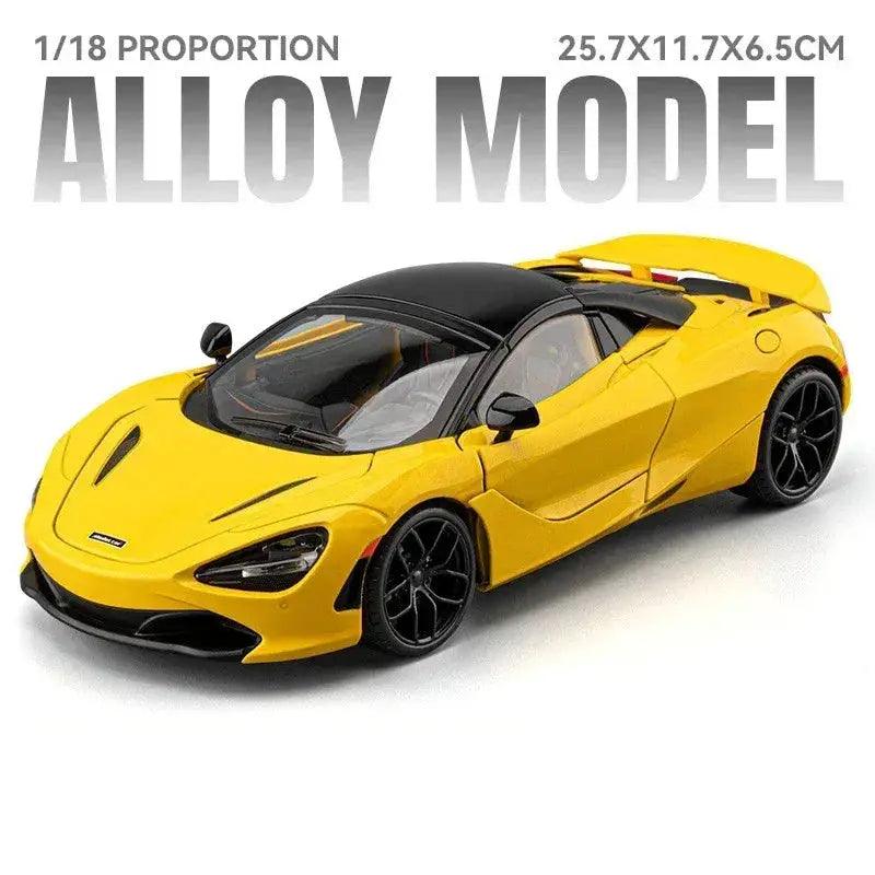  720S Diecast 1 18 Scale Car Model With Realistic Sound -  ToylandEU™