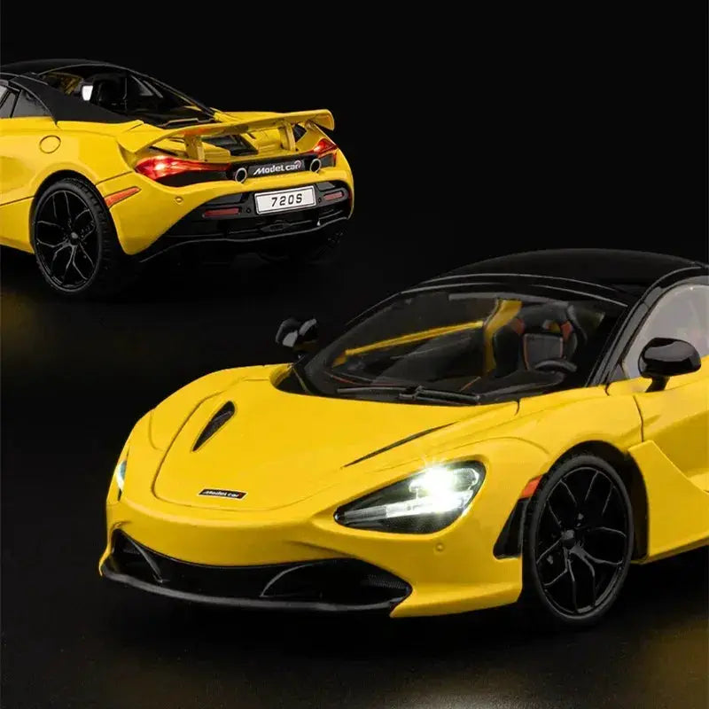 720S Diecast 1 18 Scale Car Model With Realistic Sound - ToylandEU