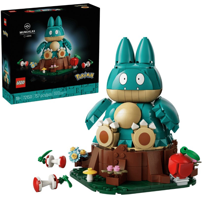 LEGO® Pokémon Munchlax Building Set | 757 Pieces | Ages 18+