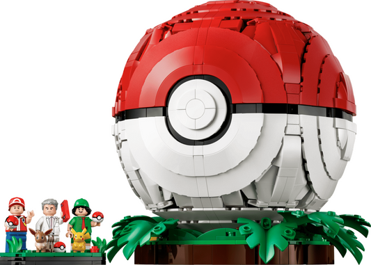 LEGO® Pokémon Iconic Trainer Moments Poké Ball | 2386 Pieces | Ages 18+