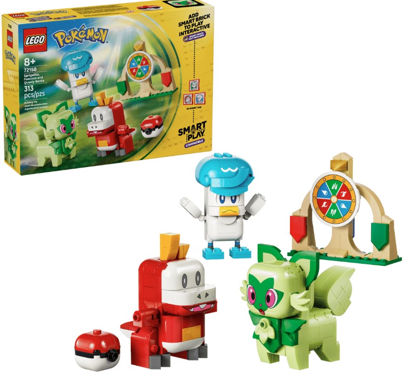 LEGO® Pokémon SMART Play Battle Set | 313 Pieces | Ages 8+