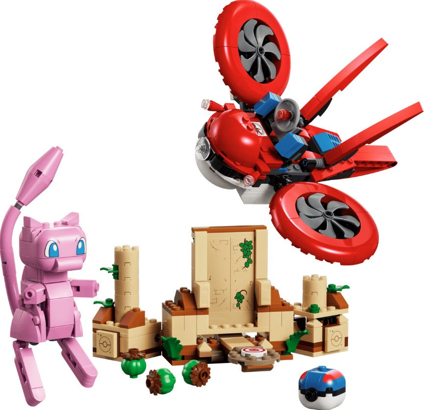 LEGO® Pokémon SMART Play Drone Search for Mythical Mew | 429 Pieces | Ages 8+