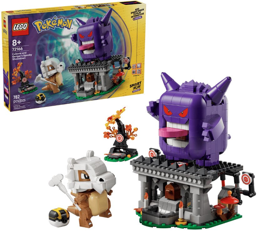 LEGO® Pokémon Building Set | 782 Pieces | Ages 8+ | Cubone And Gengar